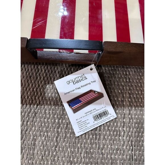 American Flag lazy Susan - Picture 4 of 8